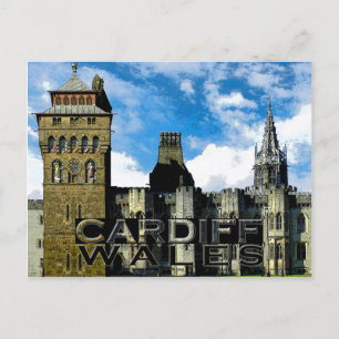 Cartão Postal Cardiff