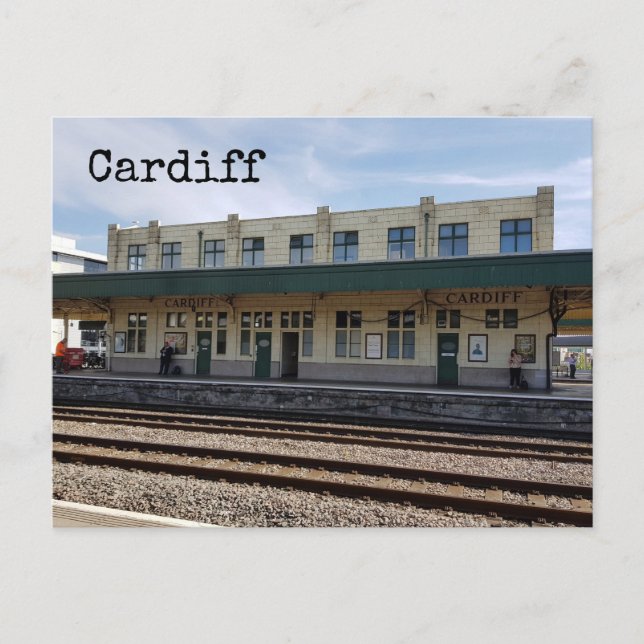 Cartão postal Cardiff (Frente)