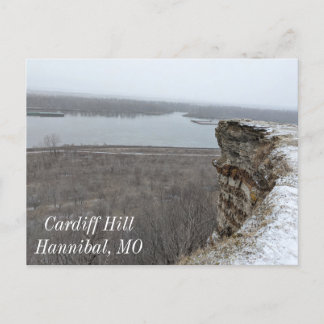 Cartão Postal Cardiff Hill Hannibal Missouri