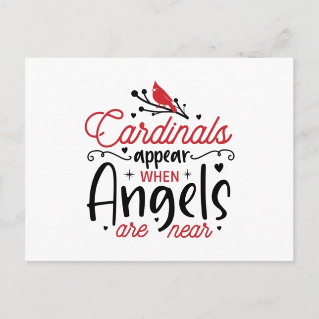 Cartão Postal Cardinal (Frente)