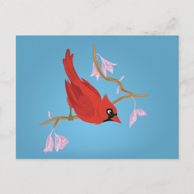 Cartão Postal Cardinal (Frente)
