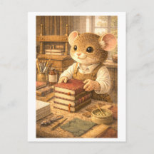 Career Mouse as Book Binder
