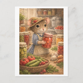 Cartão Postal Career Mouse as Canner