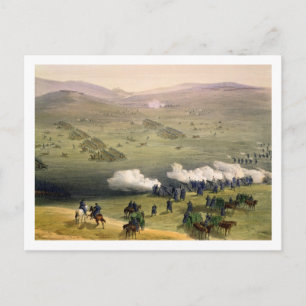 Cartão Postal Carga da Brigada de Cavalaria Leve, 25 de outubro
