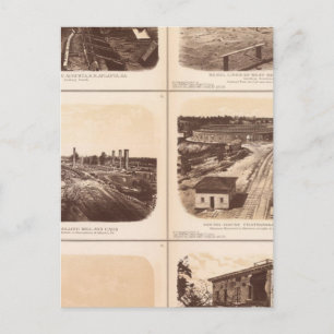 Cartão Postal Cargas de ferro, Herói do Motor, linhas rebeldes,