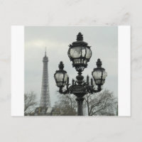Cargo da lâmpada de Paris e cena da torre Eiffel