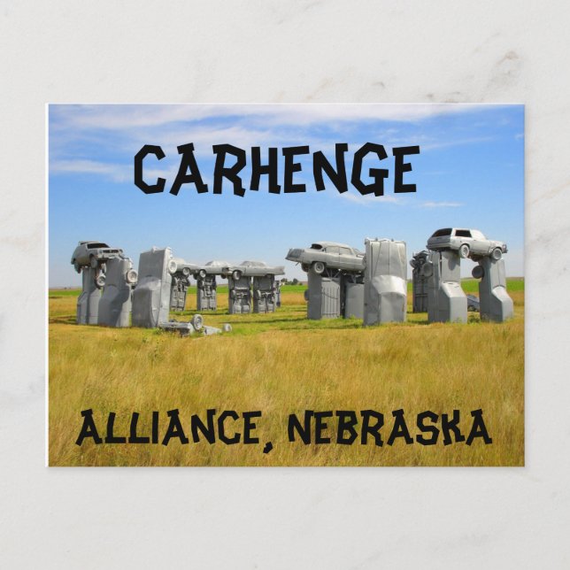 Cartão Postal Carhenge (Frente)