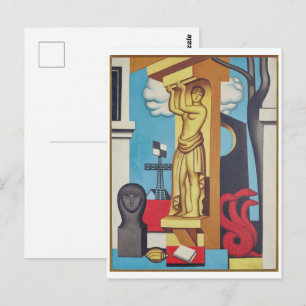 Cartão Postal Cariatide Jean Metzinger
