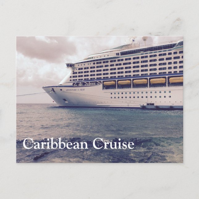 Cartão Postal Caribbean Cruise - Postcard (Frente)