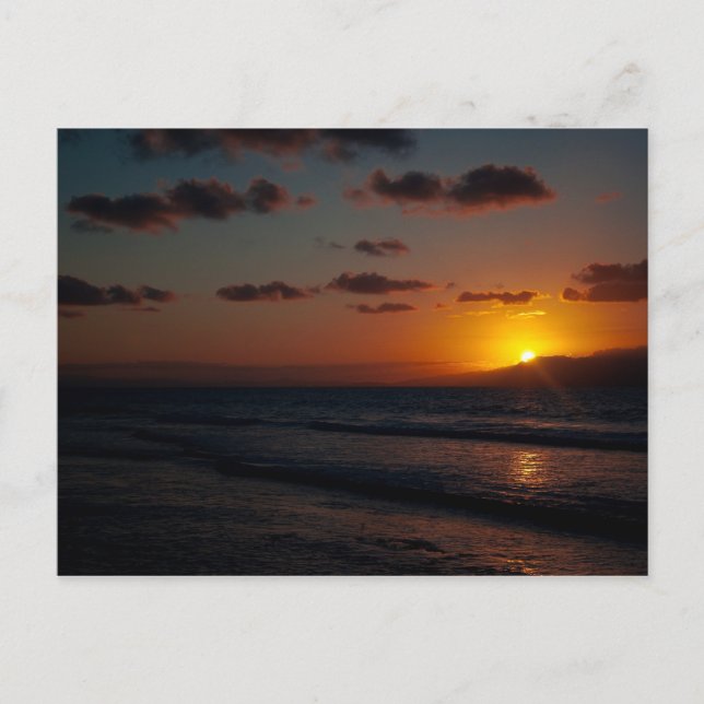 Cartão Postal Caribbean Sunset 01 (Frente)