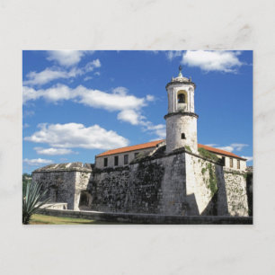 Cartão Postal Caribe, Cuba, Havana. Havana Velha, Castillo