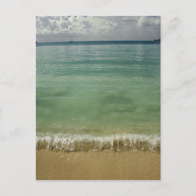 Cartão Postal Caribe, Ilhas Virgens Americanas, Rua. Thomas, 4 (Frente)