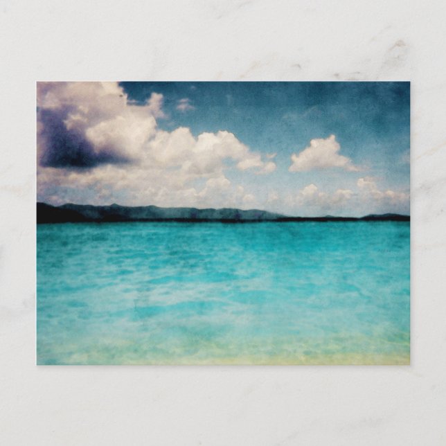 Cartão Postal Caribe Ilhas Virgens Britânicas (Frente)