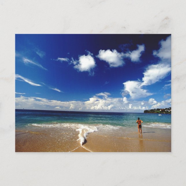 Cartão Postal Caribe, Menos Antilhas, Índias Ocidentais, 2 (Frente)