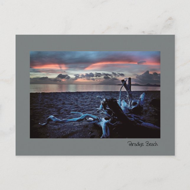 Cartão Postal Caribe Twilight (Frente)