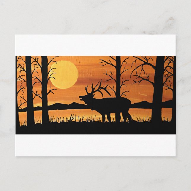 Cartão Postal Caribou (Frente)