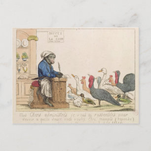 Cartão Postal Caricatura da Assembleia de Notáveis