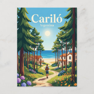 Cartão Postal Cariló Argentina