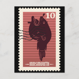 Cartão Postal Carimbo de Posto Innsmouth
