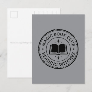 Cartão Postal Carimbo - SEU TEXTO - LIVRO 1 - Diversão de Fã
