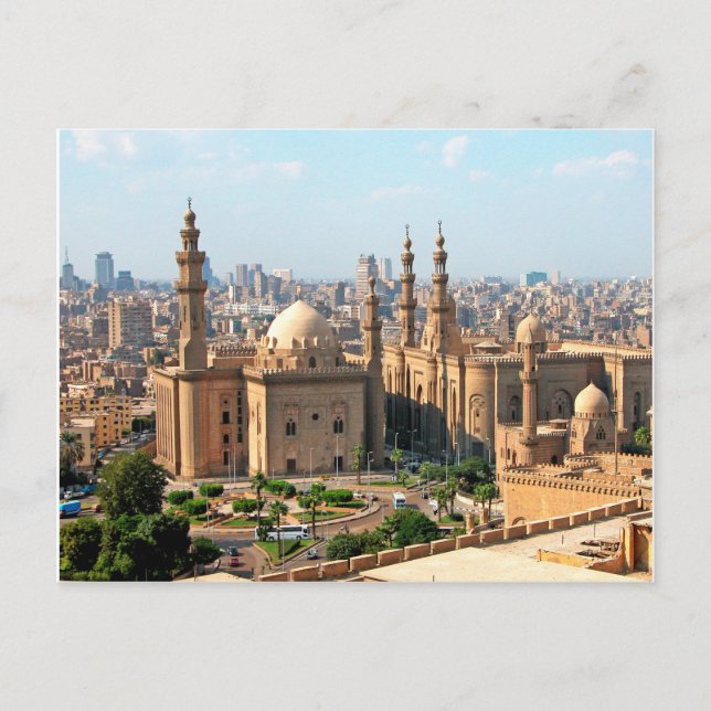 Cartão Postal Cario Egypt Skyline (Frente)