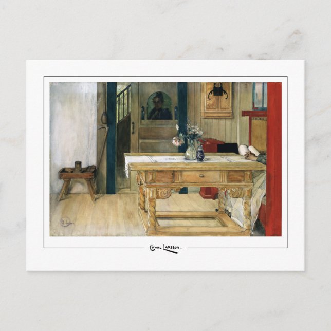 Cartão Postal Carl Larsson #155 - Cartão-postal de arte (Frente)