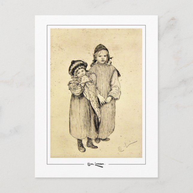 Cartão Postal Carl Larsson #190 - Cartão-postal de arte (Frente)