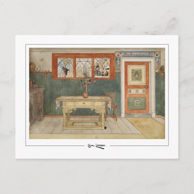Cartão Postal Carl Larsson #285 - Cartão-postal de arte (Frente)
