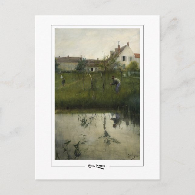 Cartão Postal Carl Larsson #350 - Cartão-postal de arte (Frente)