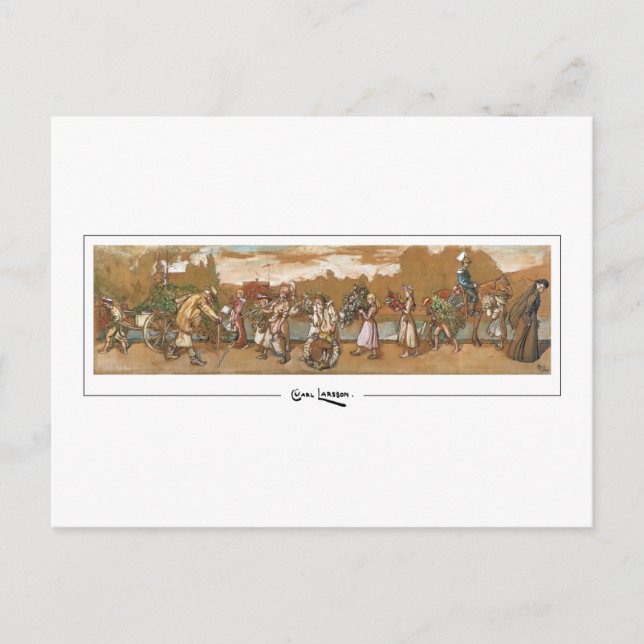 Cartão Postal Carl Larsson #89 - Cartão-postal de arte (Frente)