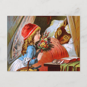 Cartão Postal Carl Offterdinger: Pequeno Boné Vermelho