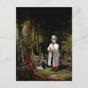 Cartão Postal Carl Spitzweg - O Caçador de Domingo