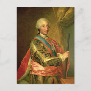 Cartão Postal Carlos III em Armor, após 1759