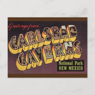 Cartão Postal Carlsbad Caverns National Park Postcard