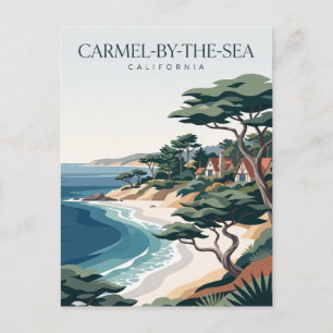 Cartão Postal Carmel-by-the-Sea Califórnia