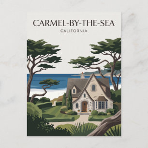 Cartão Postal Carmel-by-the-Sea Califórnia