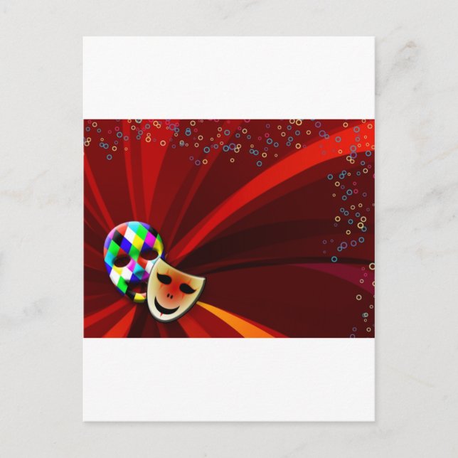 Cartão Postal Carnaval (Frente)