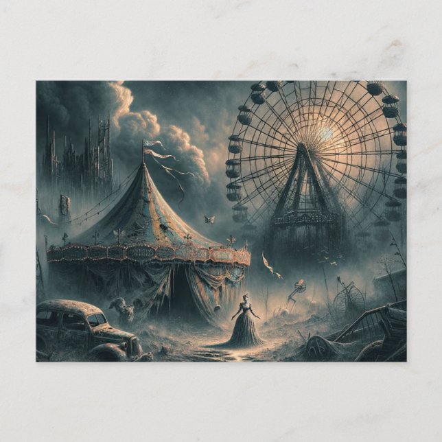 Cartão Postal Carnaval apocalíptico (Frente)