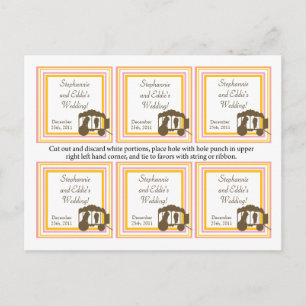 Cartão Postal Carnaval de Marcas de Favor