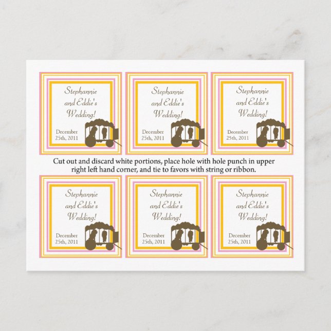 Cartão Postal Carnaval de Marcas de Favor (Frente)