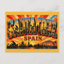 Cartão Postal Carnaval de Santa Cruz de Tenerife Espanha