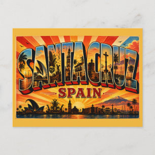 Cartão Postal Carnaval de Santa Cruz de Tenerife Espanha
