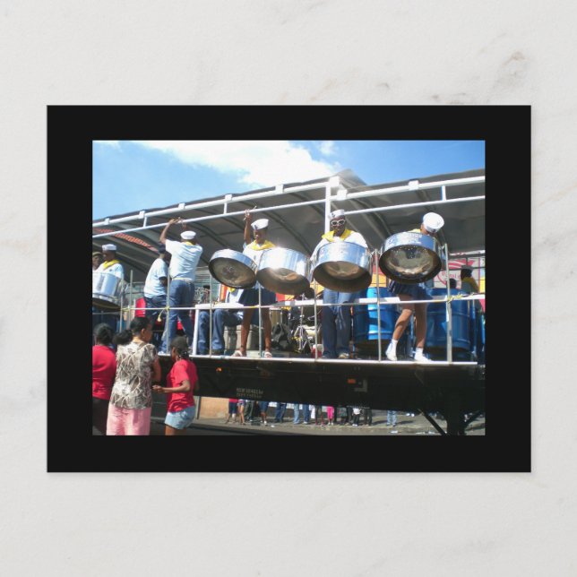 Cartão Postal Carnaval de Trinidad (Frente)