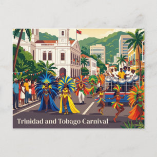 Cartão Postal Carnaval de Trinidad e Tobago