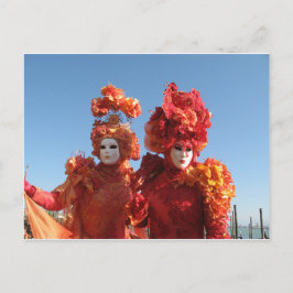 Cartão Postal Carnaval de Veneza