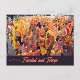 Cartão Postal Carnaval em Trinidad e Tobago