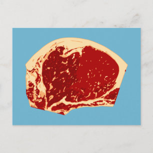 Cartão Postal Carne