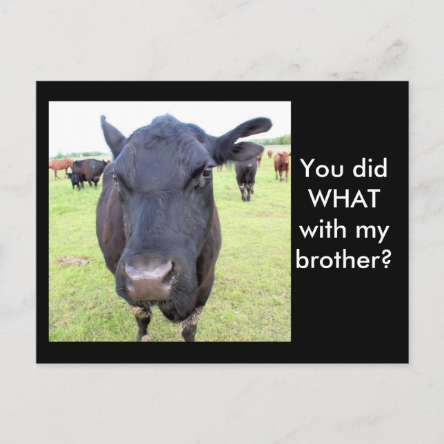 CARTÃO POSTAL CARNE DE BOVINO (Frente)