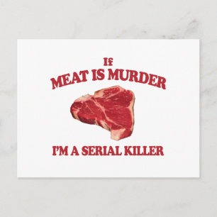 Cartão Postal Carne é homicídio