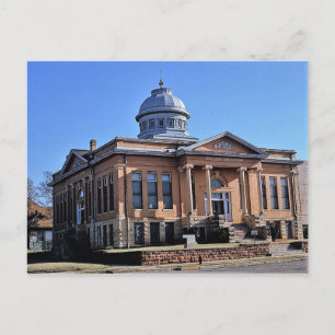Cartão Postal Carnegie Library, Guthrie, Oklahoma